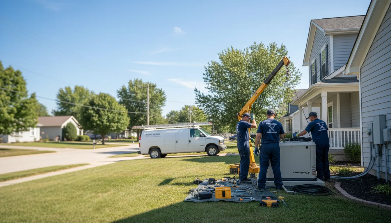 Generator Installation in Huntsville, IL near me